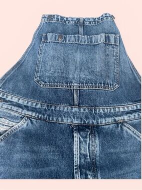 Diesel Denim Denim Overalls with Red Label